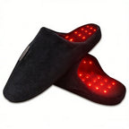 Red Light Heated Slippers, Rechargeable Foot Warmer Shoes