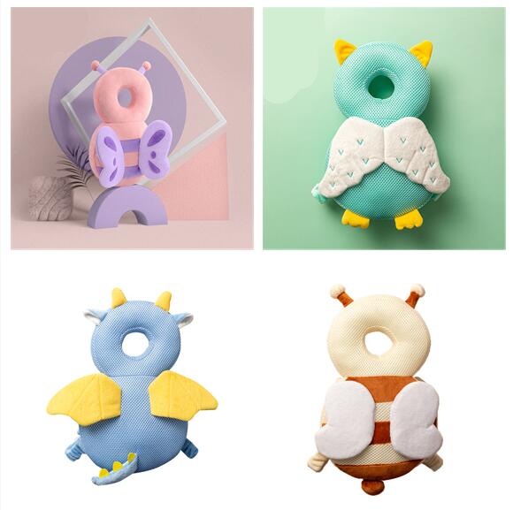 Baby Head Protector Cushion with Cute Angel Wings