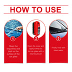 Car Glass Oil Film Cleaner Brush, Windshield Cleaner Tool