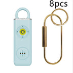 Personal Safety Alarm Keychain with SOS LED Light
