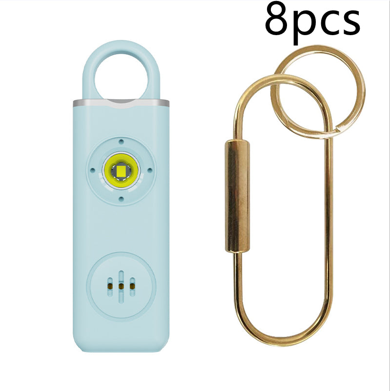 Personal Safety Alarm Keychain with SOS LED Light