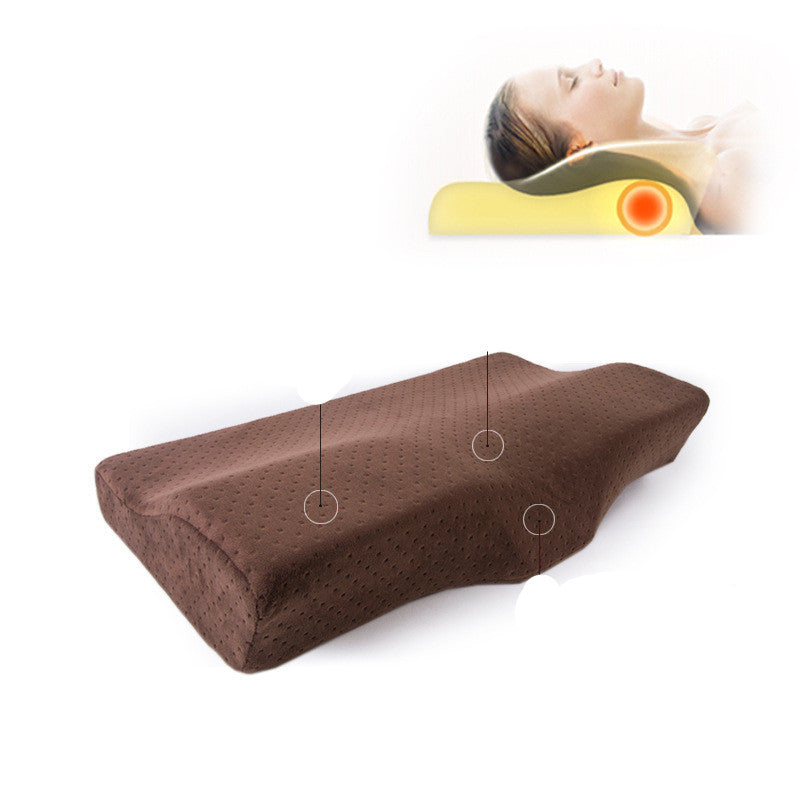 Memory Foam Whole Head Support Pillow for Adults