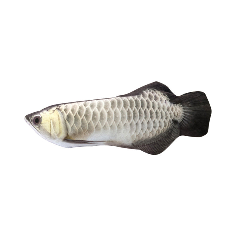 Flopping Fish Cat Toy, USB Rechargeable Moving Fish Plush
