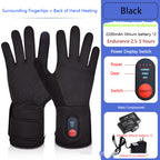 Rechargeable Heated Gloves for Men and Women, Outdoor Winter