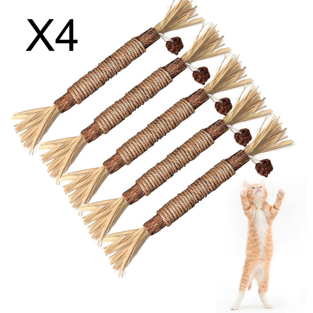 Silvervine Sticks Cat Chew Toys for Indoor Cats