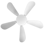 Socket Fan Light with Remote, Dimmable LED Ceiling Fan 12W