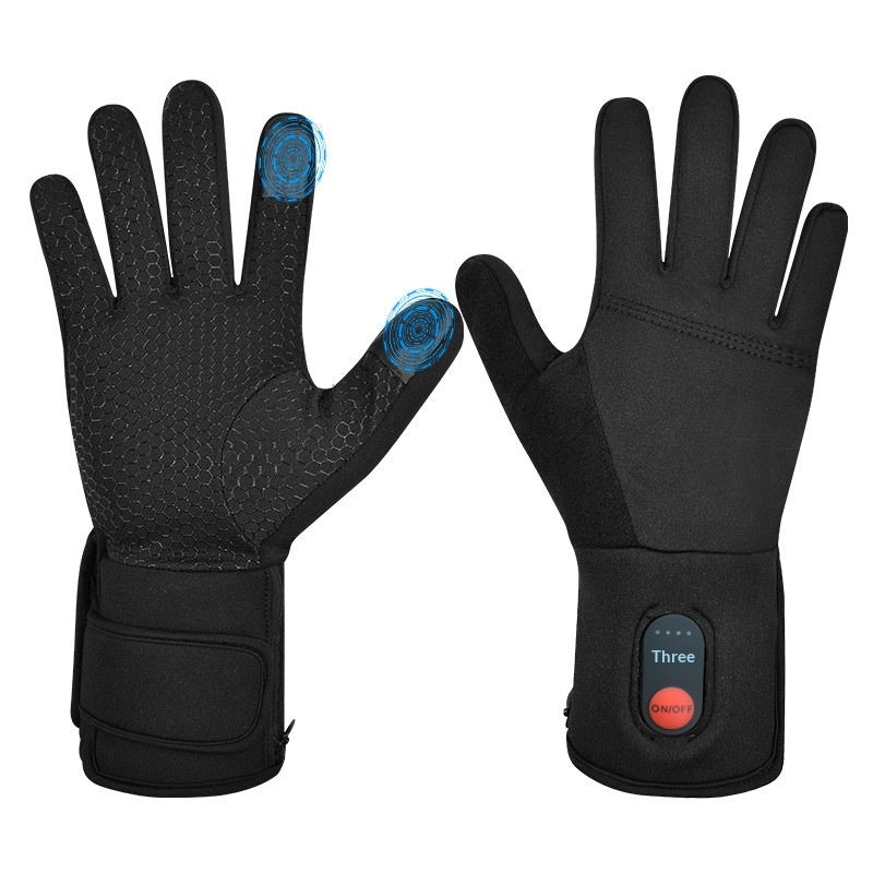 Rechargeable Heated Gloves for Men and Women, Outdoor Winter