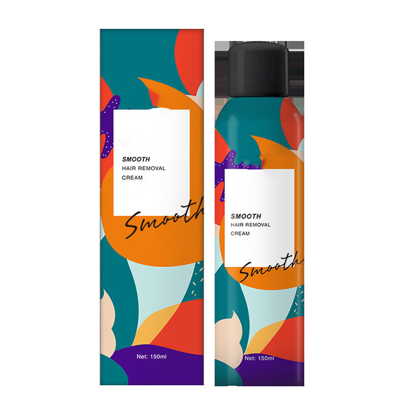 Hair Removal Spray Mousse, Gentle Foam for Full Body, 150ml