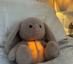 Breathing Lamb Plush Toy with Soothing Sleep Music