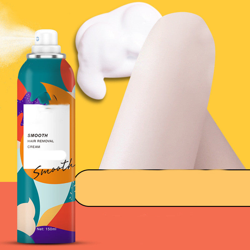 Hair Removal Spray Mousse, Gentle Foam for Full Body, 150ml