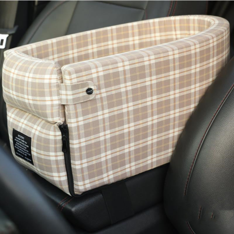 Car Armrest Pet Seat for Small Cats and Dogs, Nonslip