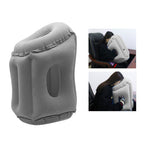 Inflatable Travel Nap Pillow for Airplane and Office Desk
