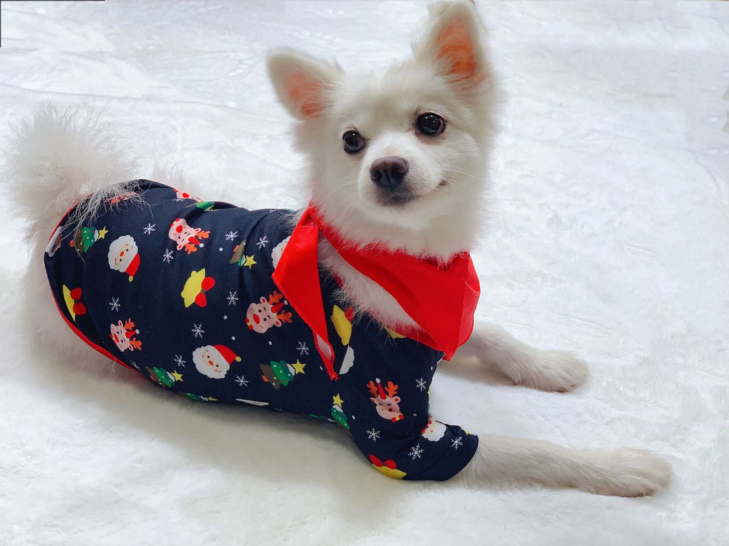 Family Matching Christmas Pajamas Set, Cotton Xmas PJs