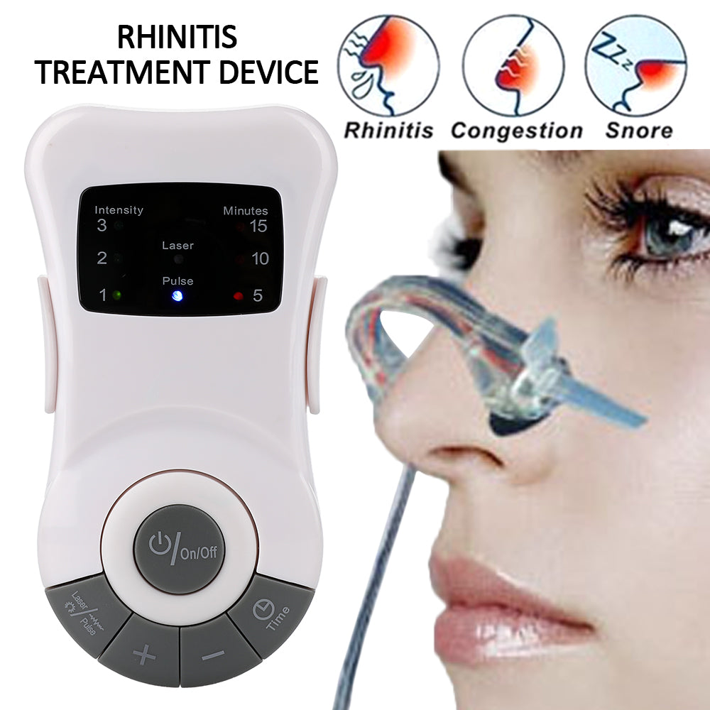 Portable Nose Care Device with Light and Pulse Massage