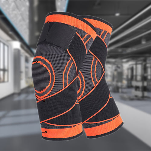 Adjustable Knee Support Wrap with Compression Straps, Unisex