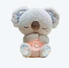 Breathing Lamb Plush Toy with Soothing Sleep Music
