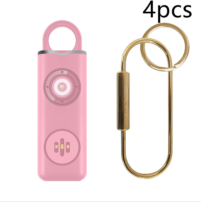 Personal Safety Alarm Keychain with SOS LED Light