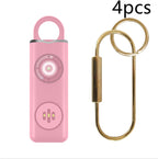 Personal Safety Alarm Keychain with SOS LED Light
