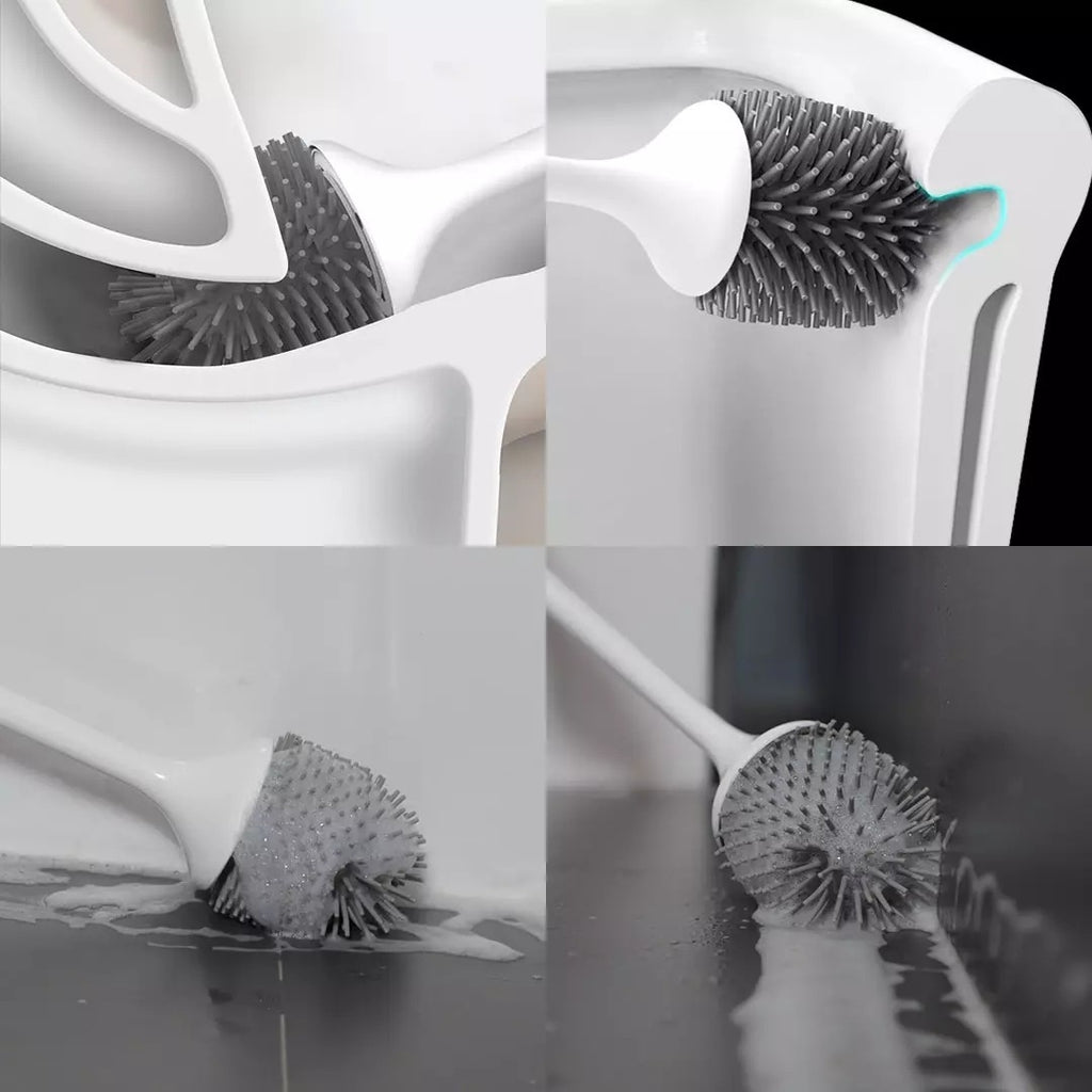 Wireless Electric Toilet Brush, Rechargeable Spinning Scrubber