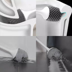 Wireless Electric Toilet Brush, Rechargeable Spinning Scrubber