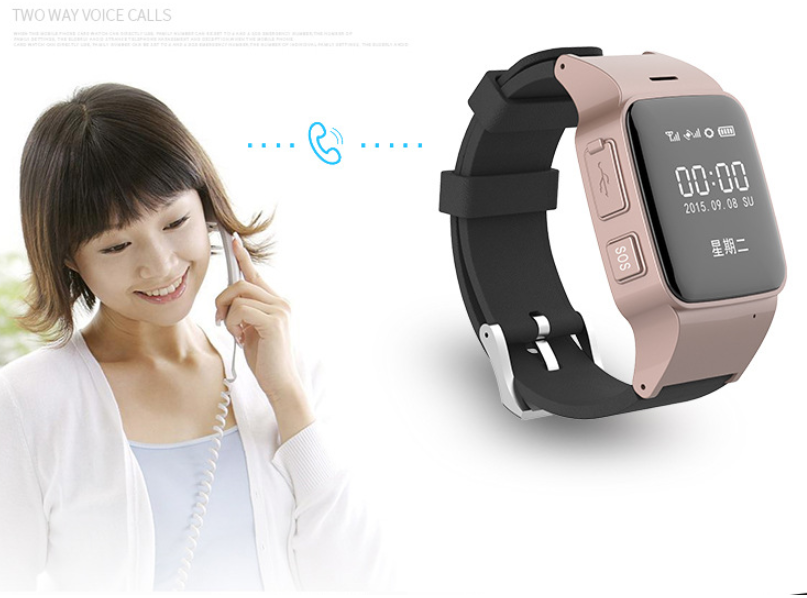 GPS Tracking Watch for Elderly with SOS Button and Calls