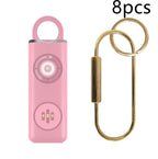 Personal Safety Alarm Keychain with SOS LED Light