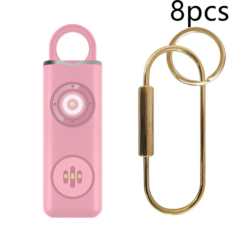 Personal Safety Alarm Keychain with SOS LED Light