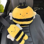 Car Neck Pillow and Seat Belt Shoulder Pad for Road Trips