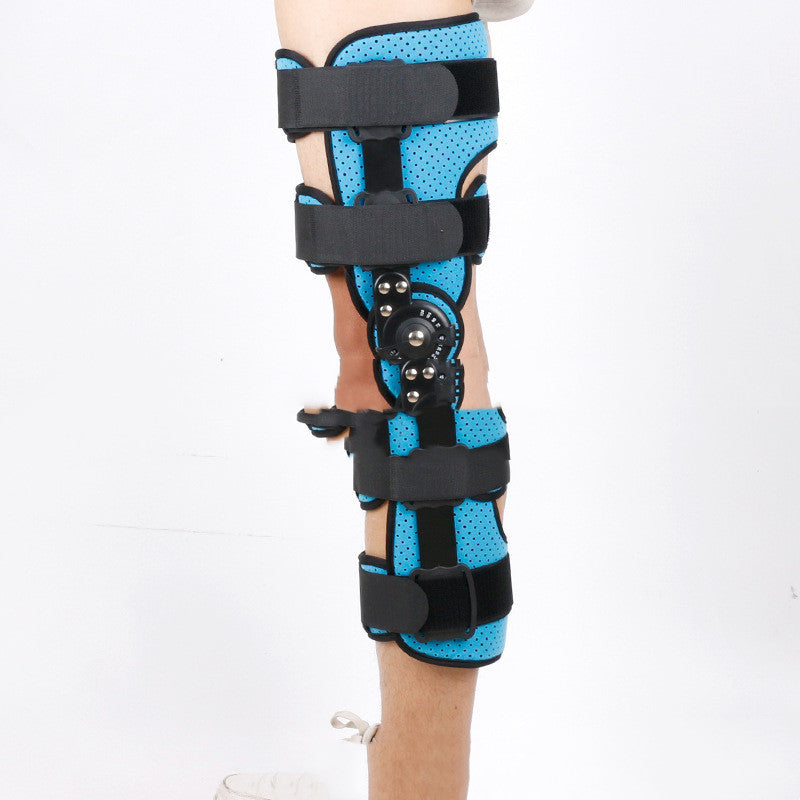 Hinged Knee Brace, Breathable Full Leg Knee Stabilizer Support