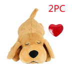 Heartbeat Plush Dog Toy, Sleep Buddy with Heartbeat