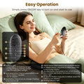 Electric Lumbar Back Stretcher with Air Lift, Heat & Vibration