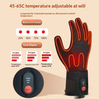 Rechargeable Heated Gloves for Men and Women, Outdoor Winter