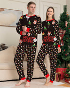 Family Matching Christmas Pajamas Set, Cotton Xmas PJs