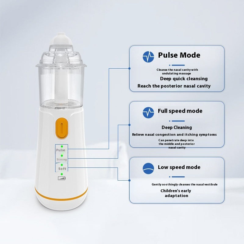 Electric Nasal Irrigator, USB Rechargeable Nose Wash Spray