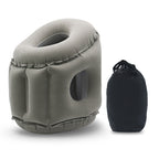 Inflatable Travel Nap Pillow for Airplane and Office Desk