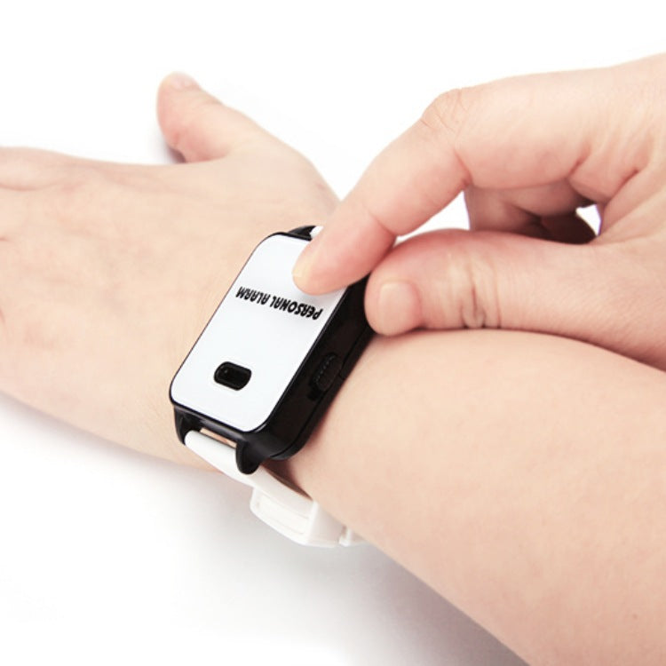 Wrist Personal Safety Alarm with LED, Loud SOS Siren