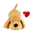 Heartbeat Plush Dog Toy, Sleep Buddy with Heartbeat