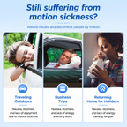Anti-Motion Sickness Glasses for Car, Boat, and Plane