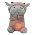 Breathing Lamb Plush Toy with Soothing Sleep Music