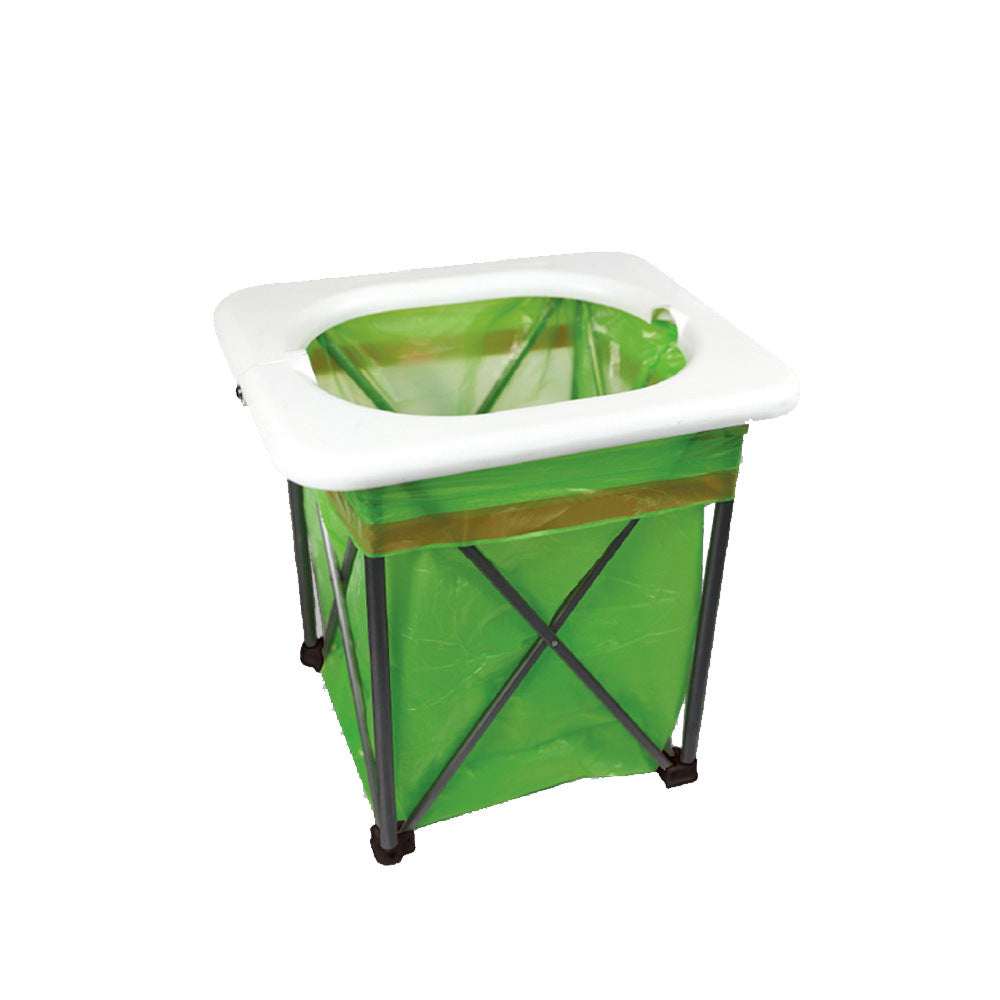 Folding Portable Toilet for Car, Camping, and Emergencies