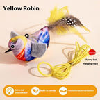 Chirping Bird Cat Toy, Hanging Door Swing Cat Teaser