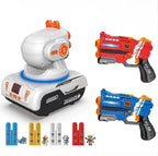 Laser Tag Gun Set with Red and Blue Projector Guns