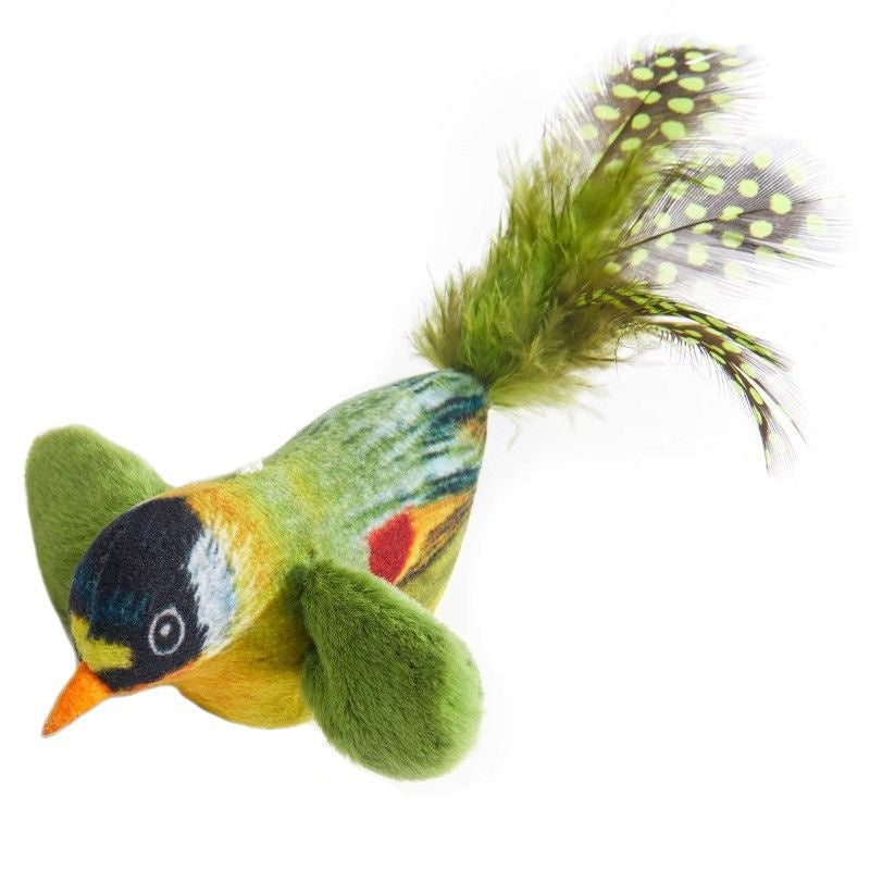 Chirping Bird Cat Toy, Hanging Door Swing Cat Teaser