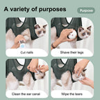 Pet Grooming Hammock for Cats and Dogs, Nail Trim Sling