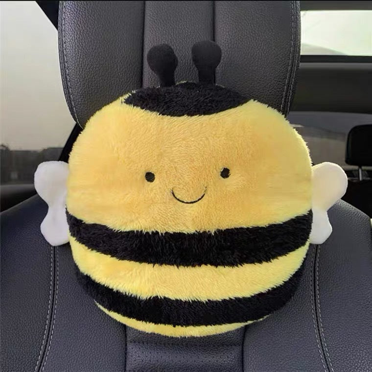 Car Neck Pillow and Seat Belt Shoulder Pad for Road Trips