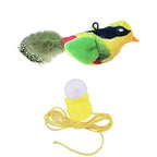 Chirping Bird Cat Toy, Hanging Door Swing Cat Teaser