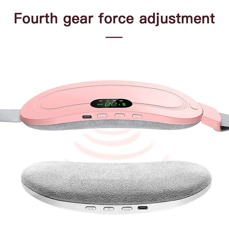 Rechargeable Heated Period Belt with Vibration Massage