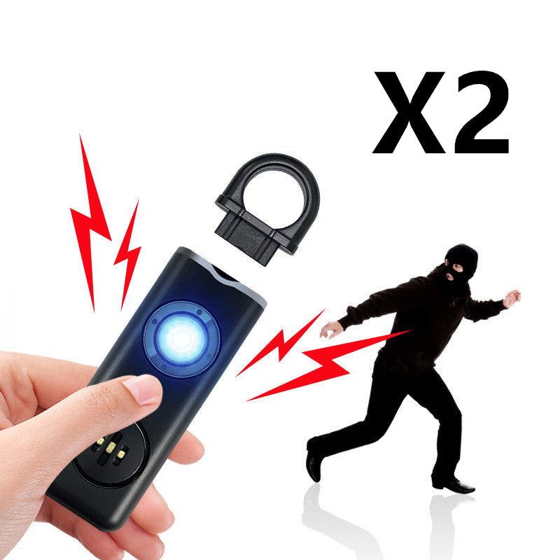 Personal Safety Alarm Keychain with SOS LED Light