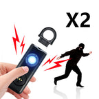 Personal Safety Alarm Keychain with SOS LED Light