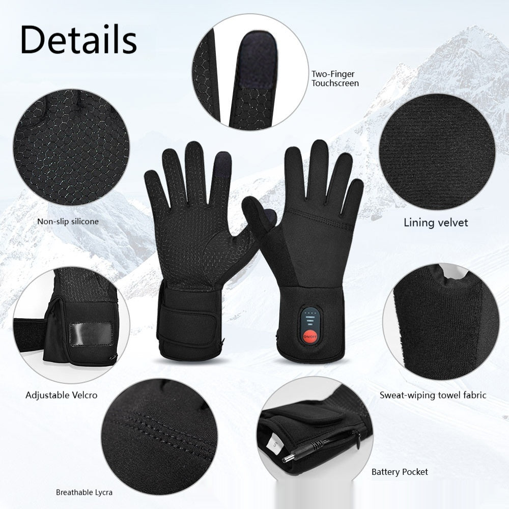 Rechargeable Heated Gloves for Men and Women